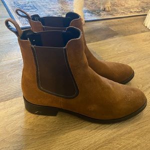 Thursday Boot Company Duchess Boots in Cognac Suede
